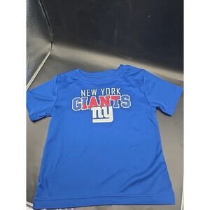 NFL Team Apparel New York Giants Toddler 2T Dry-fit NWOT